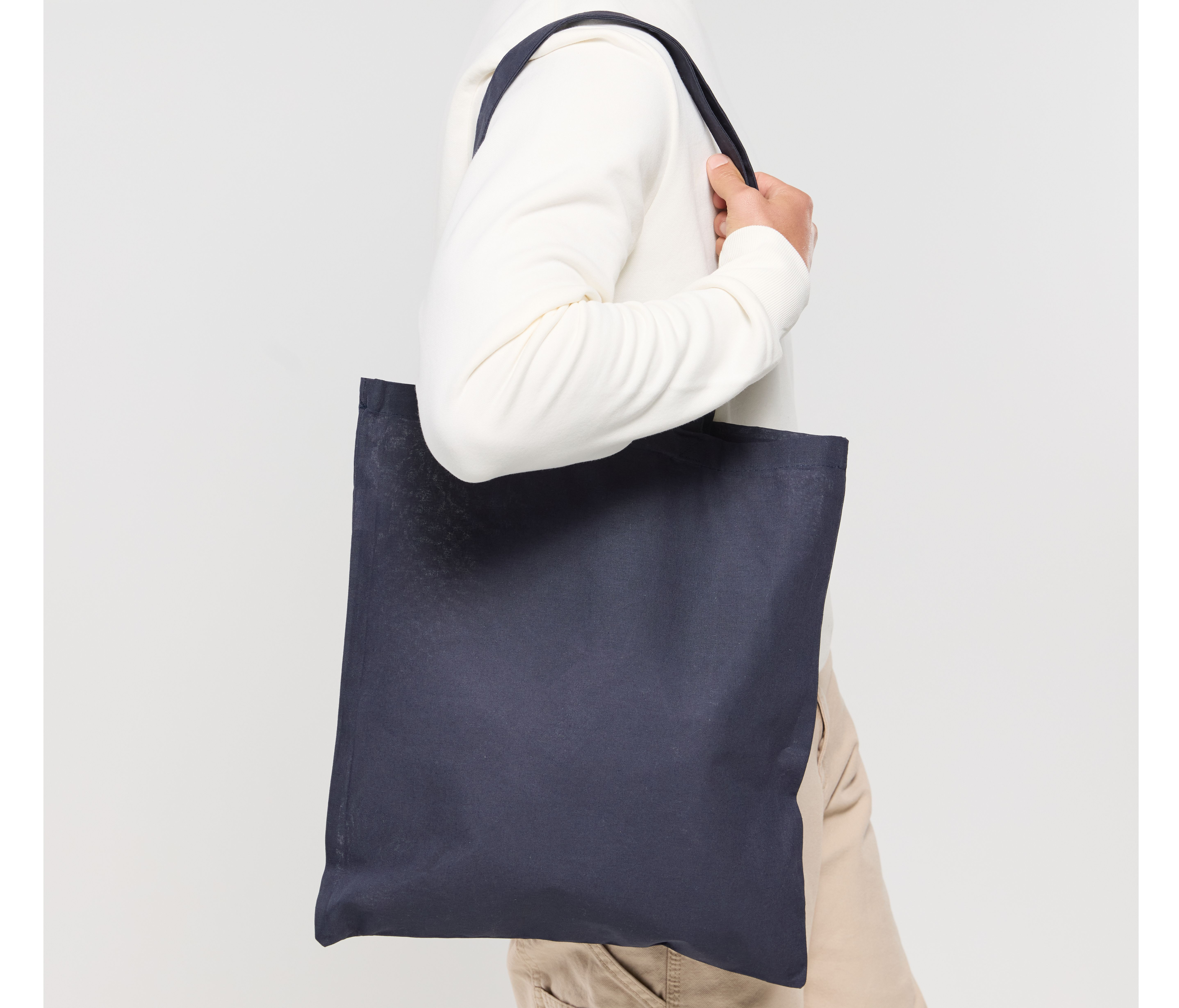 LARGE HANDLE BASIC SHOPPER