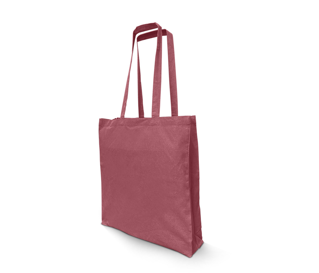 RECYCLED TOTE BAG WITH GUSSET