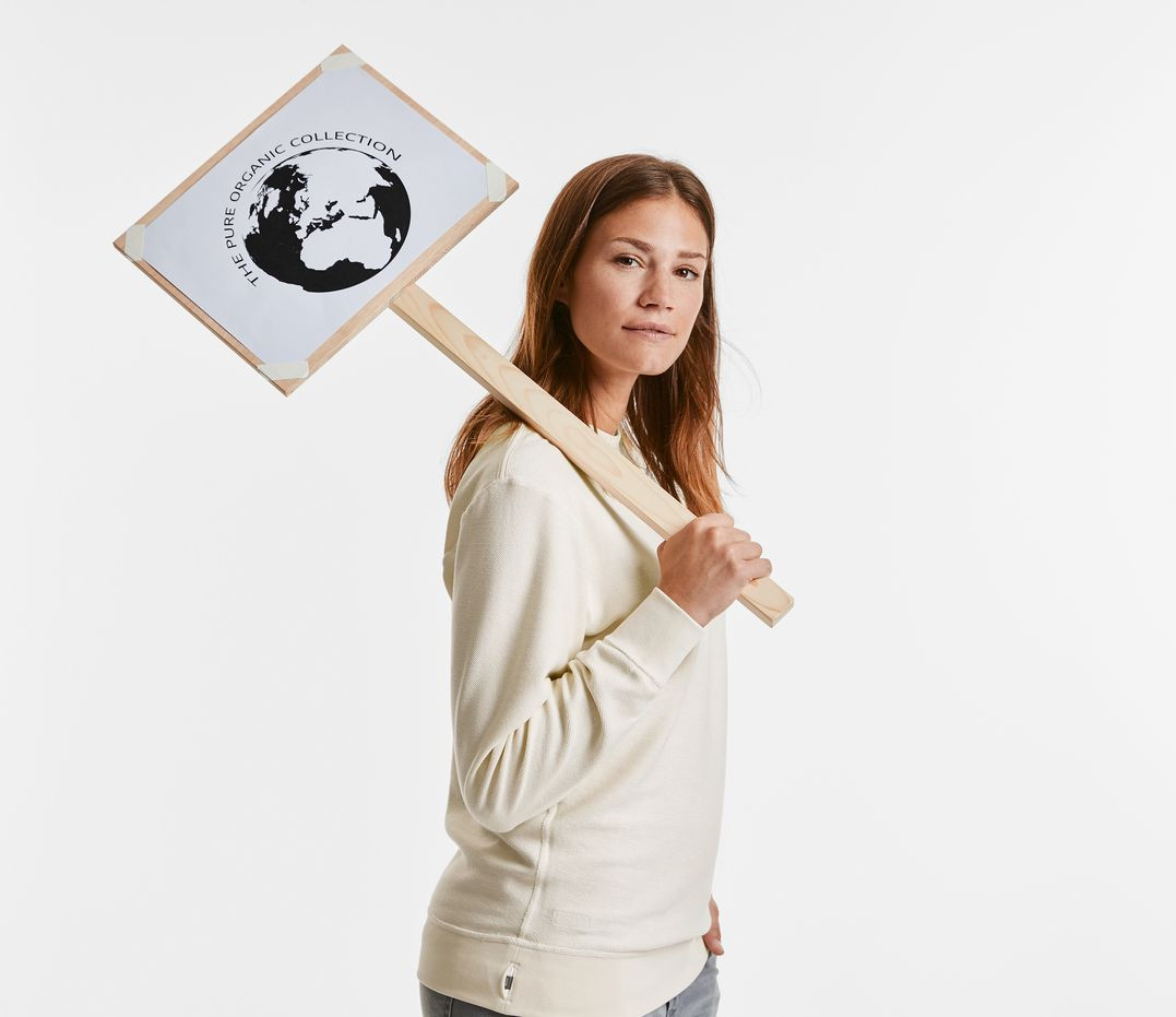 PURE ORGANIC REVERSIBLE SWEAT