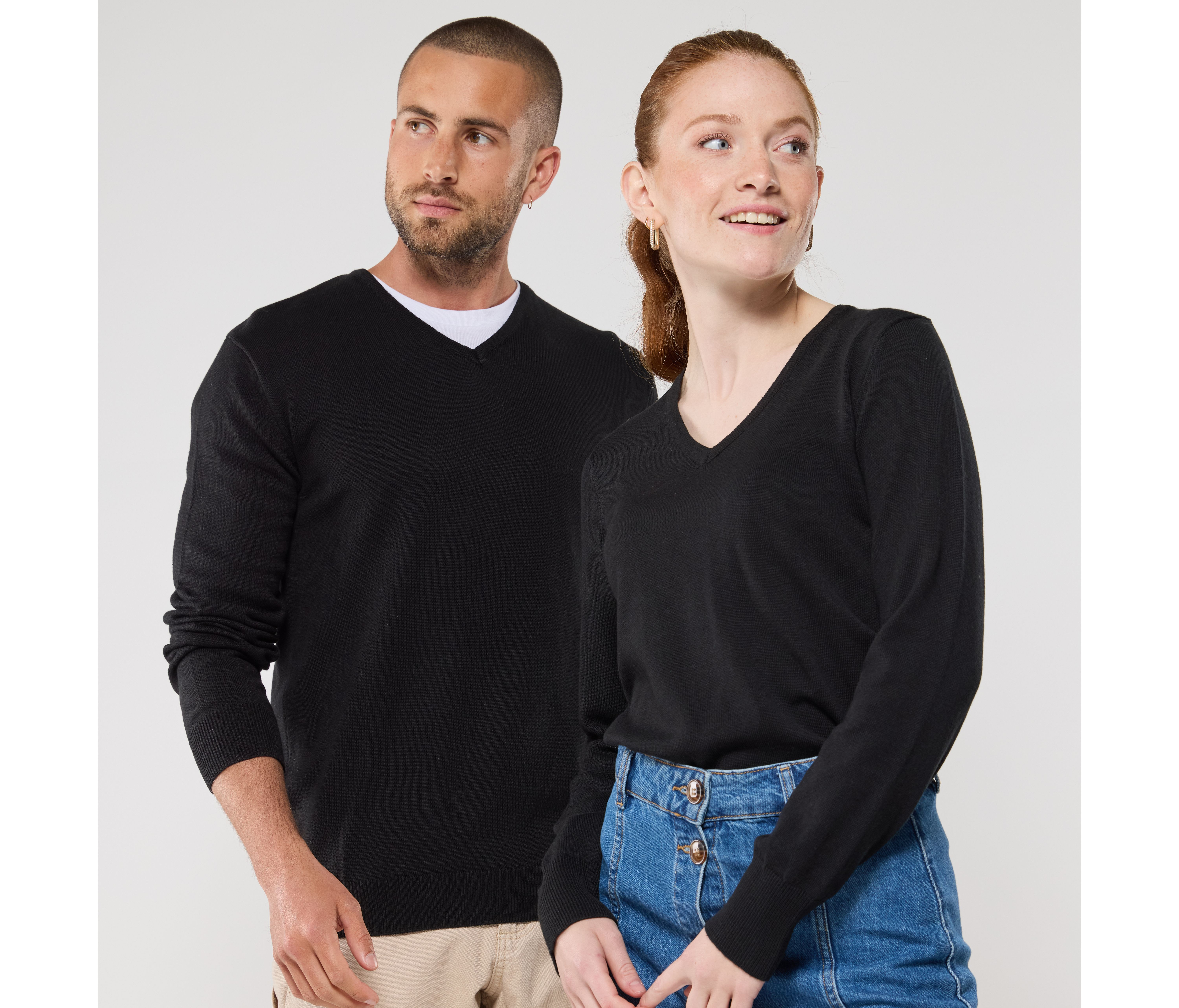 MENS V NECK
