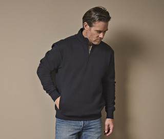 HALF ZIP SWEATSHIRT