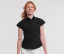 LADIES' SHORT SLEEVE FITTED STRETCH SHIRT